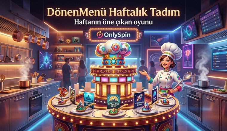 DönenMenü Haftalık Tadım — OnlySpin Haftanın Öne Çıkan Oyunu
